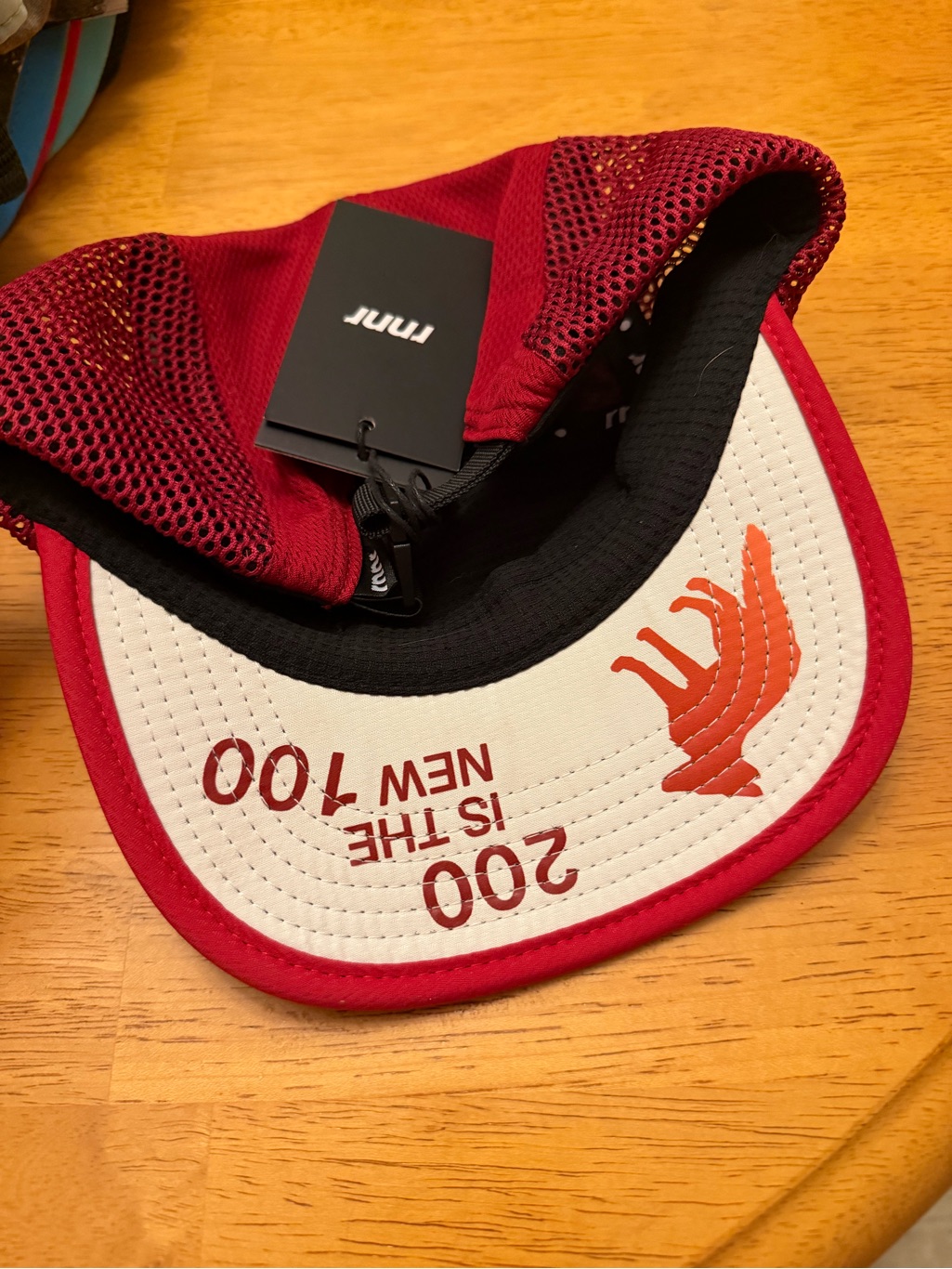 Moab 240 Kids Red And White Trucker Hat — image 2 of 2